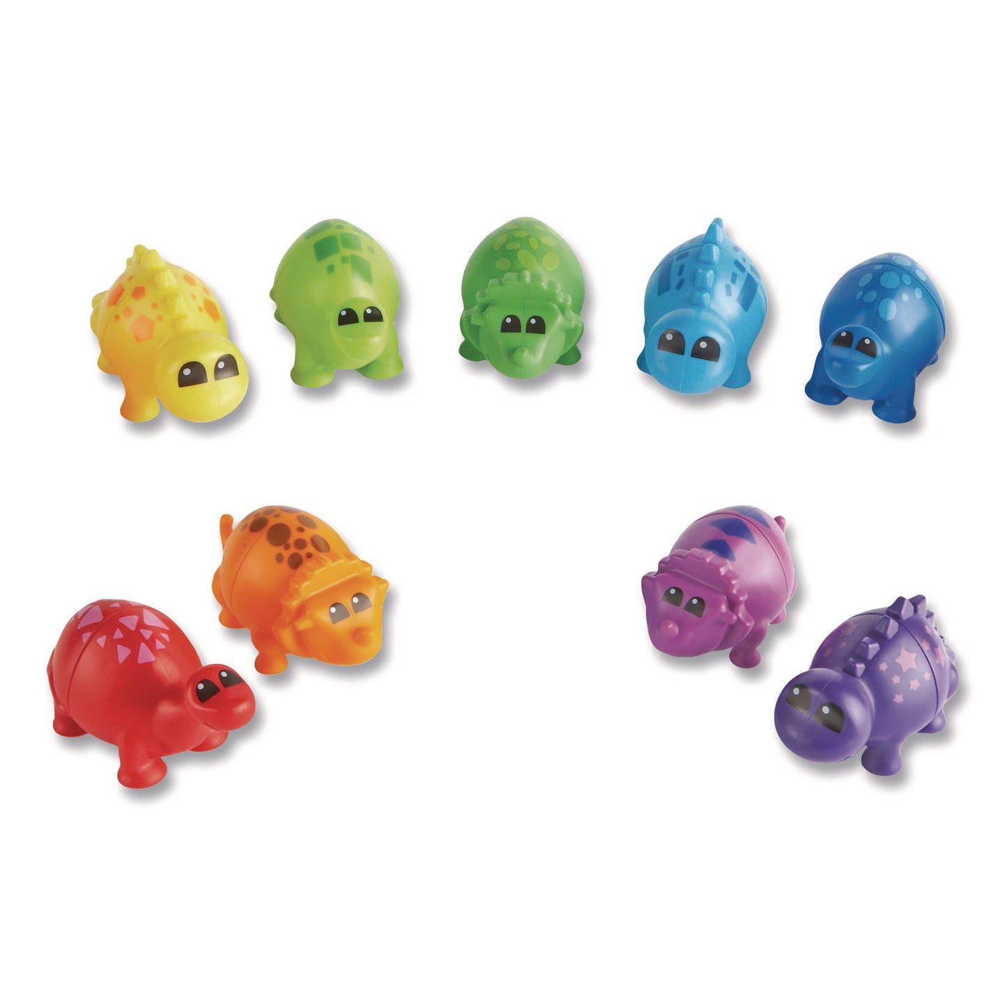 Learning Resources® Snap-n-Learn Matching Dinos, Pre-K, 18 Pieces (LRNLER6708)