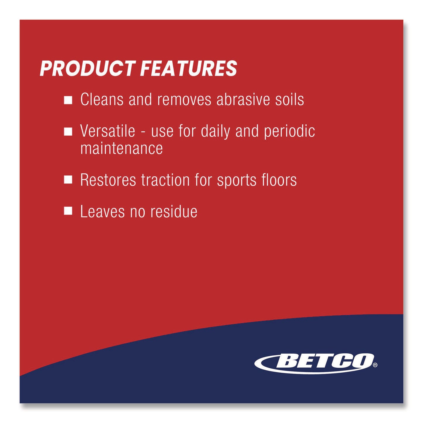 Betco® Floor Cleaner, 2 L Bottle, 4/Carton (BETB06974712)