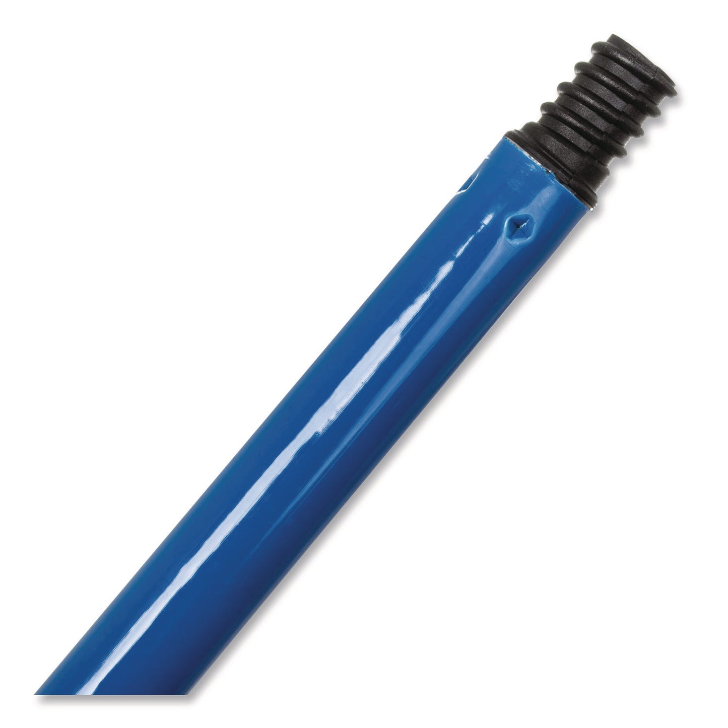 Carlisle Plastic Coated Metal Handle, 0.85" dia x 48", Blue, 12/Carton (CFS362019414)