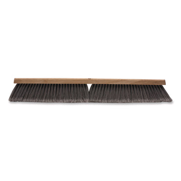 Carlisle Flagged Floor Sweep, 3" Gray Flagged Filament Bristles, 24" Brush, 12/Carton (CFS3621952423)