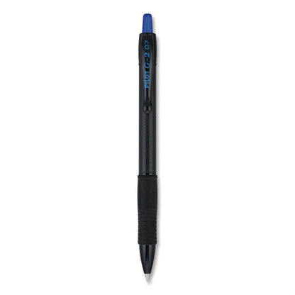 pilot®-g2-edge-premium-gel-roller-pen-retractable-fine-0-7-mm-blue-ink-black-blue-barrel-dozen-pil20833_2