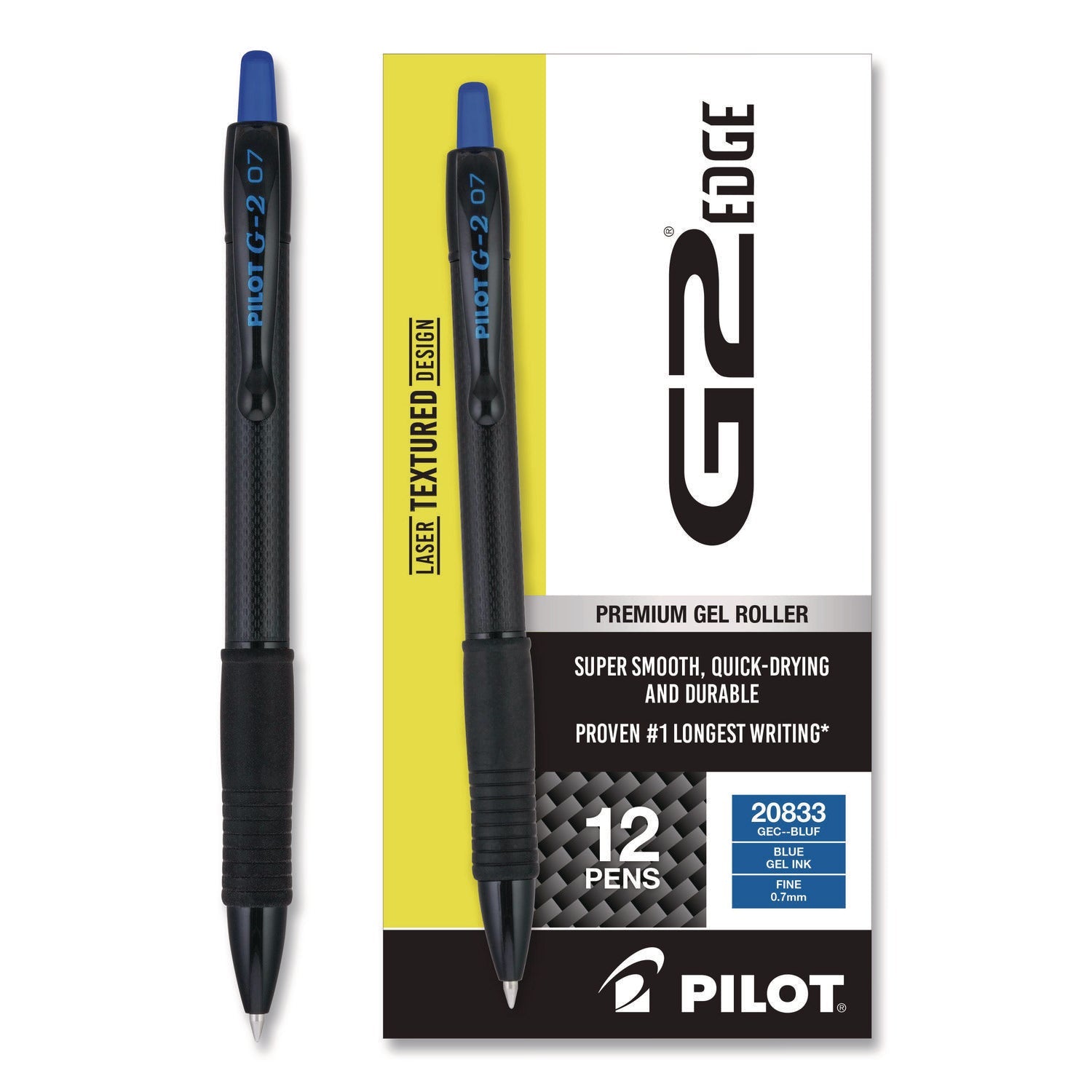 pilot®-g2-edge-premium-gel-roller-pen-retractable-fine-0-7-mm-blue-ink-black-blue-barrel-dozen-pil20833_4