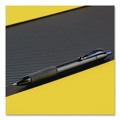 pilot®-g2-edge-premium-gel-roller-pen-retractable-fine-0-7-mm-blue-ink-black-blue-barrel-dozen-pil20833_5