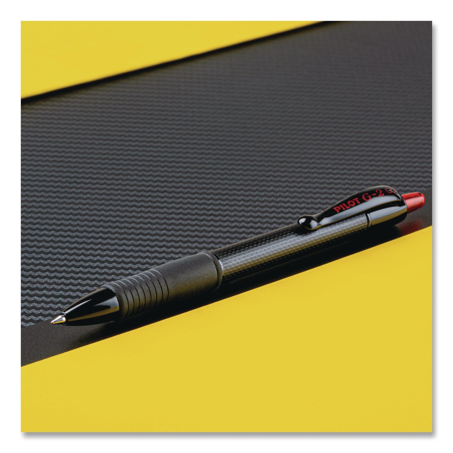 pilot®-g2-edge-premium-gel-roller-pen-retractable-fine-0-7-mm-red-ink-black-red-barrel-dozen-pil20836_4