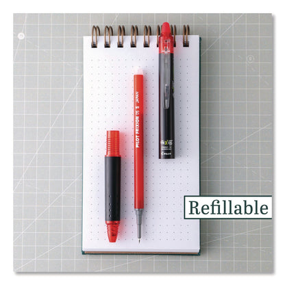 pilot®-frixion-synergy-clicker-erasable-gel-pen-retractable-extra-fine-0-5-mm-red-ink-black-red-barrel-dozen-pil17372_5