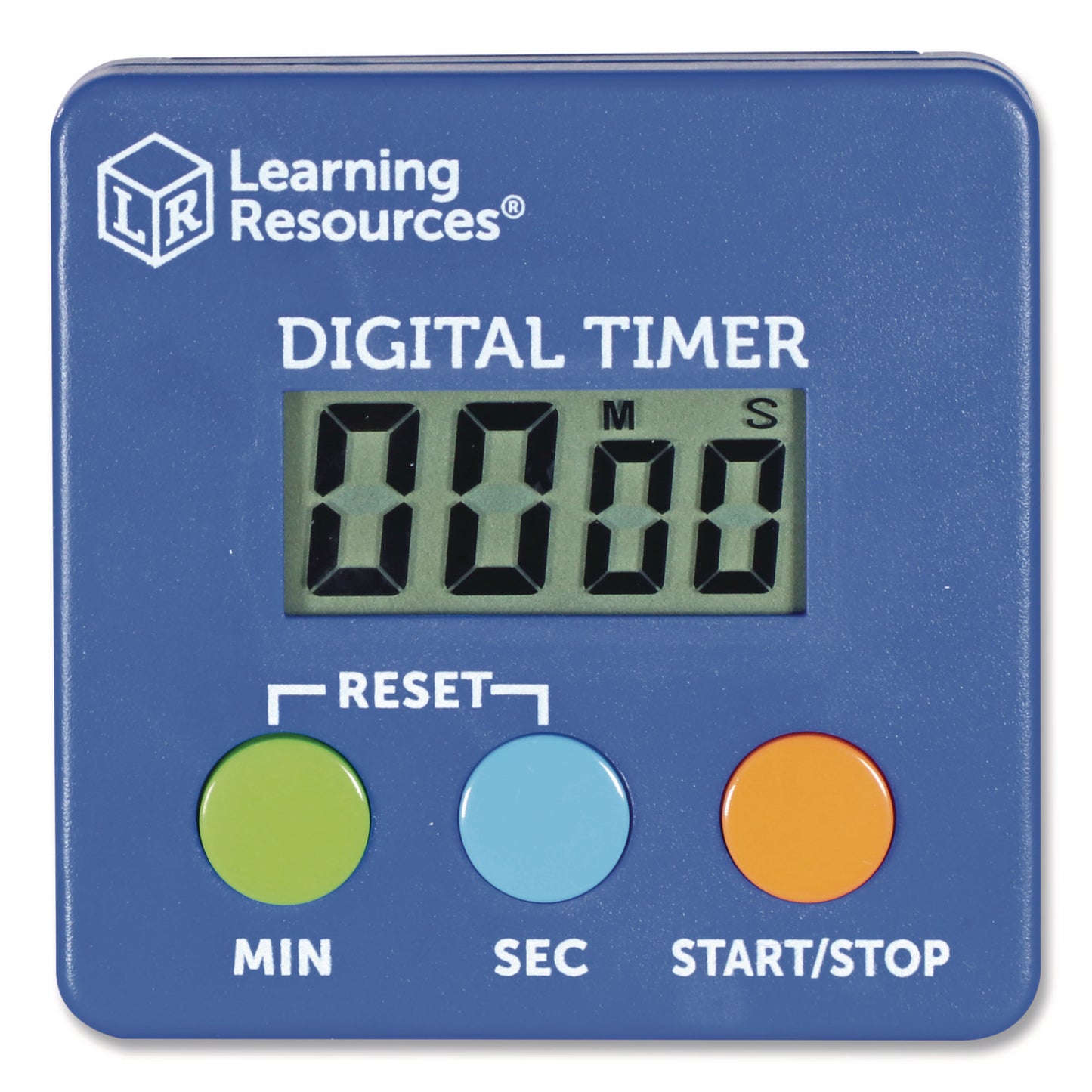 Learning Resources® Classroom Timer, LCD, 5.3 x 3.6 x 0.9, Blue (LRNLER4339)