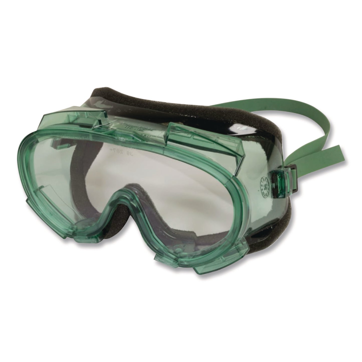 KleenGuard™ V8 Monogoggle 211 Goggle. Clear Lens, Green Frame, 36/Carton (KCC16668)