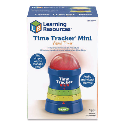 Learning Resources® Time Tracker Mini, LCD, 4.1 x 6.1 x 4.1, Assorted Colors, 4 Timers (LRNLER6909)