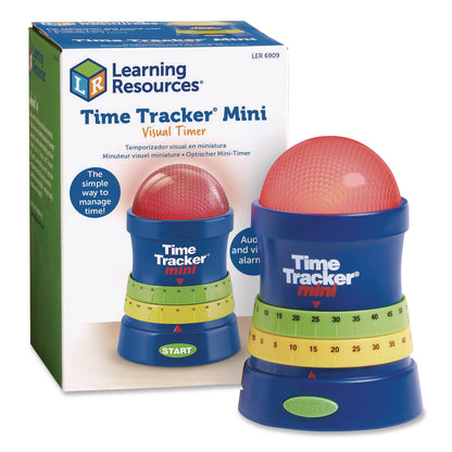 Learning Resources® Time Tracker Mini, LCD, 4.1 x 6.1 x 4.1, Assorted Colors, 4 Timers (LRNLER6909)