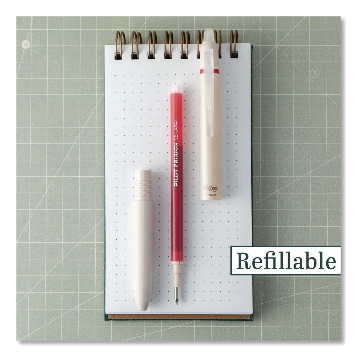 pilot®-frixion-waai-erasable-gel-pen-retractable-extra-fine-0-5-mm-cherry-ink-beige-cherry-barrel-dozen-pil21074_6