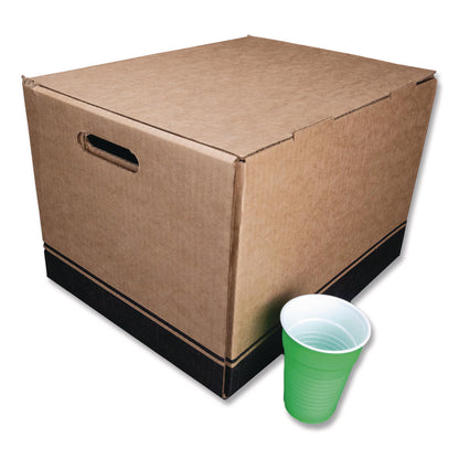 SCT® Carryout Boxes, Large Transport Box, 13.5 x 17 x 11.25, Kraft, 15/Carton (SCH1174)