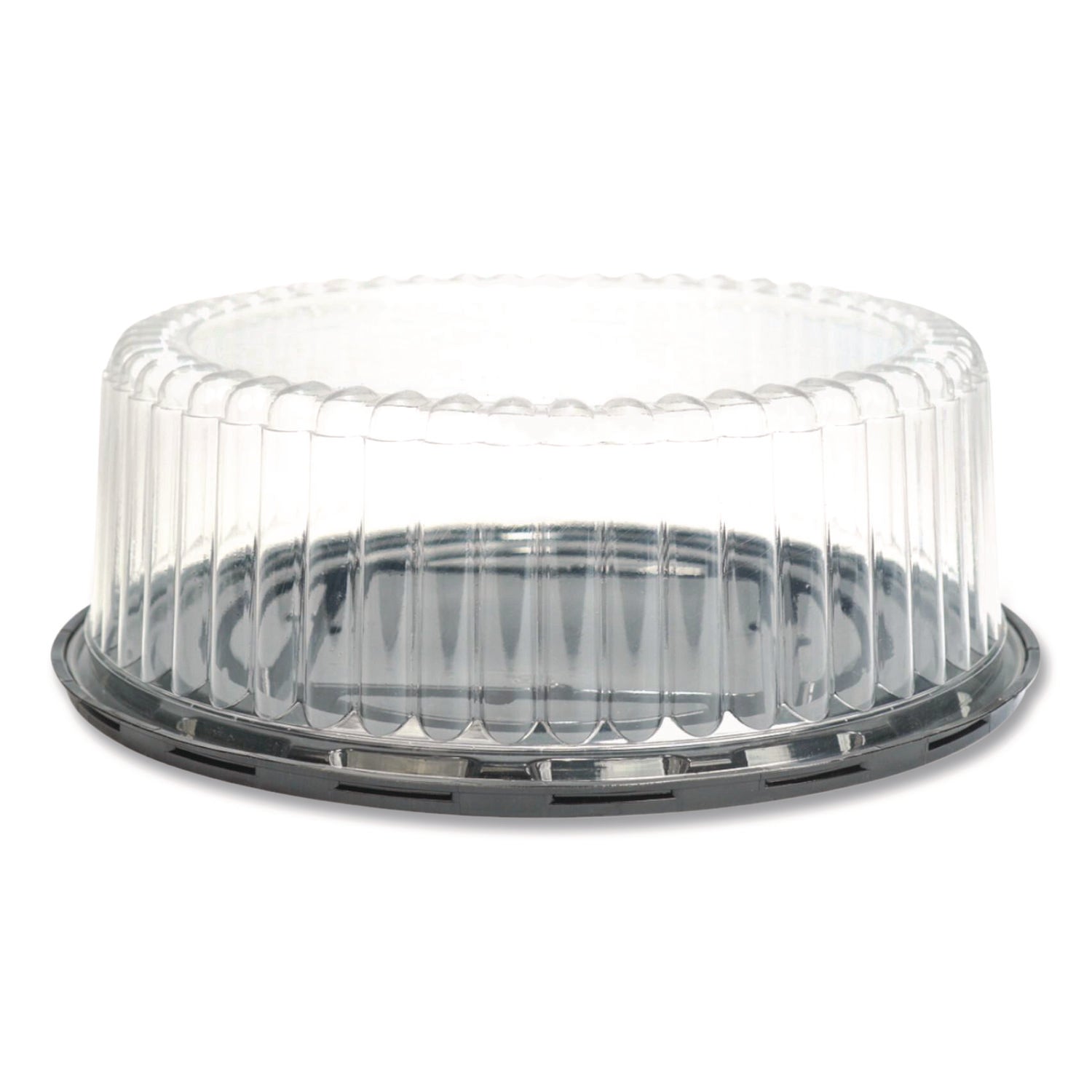 plastifar-bakery-containers-9-cake-container-11-2-diameter-x-3-5-h-black-clear-50-carton-pst18244_2