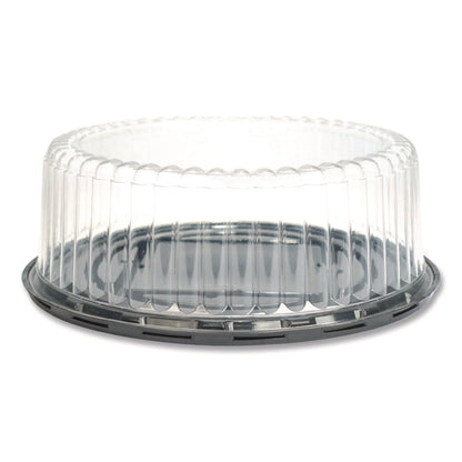 plastifar-bakery-containers-9-cake-container-11-2-diameter-x-3-5-h-black-clear-50-carton-pst18244_2