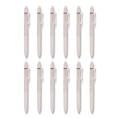 pilot®-frixion-waai-erasable-gel-pen-retractable-extra-fine-0-5-mm-black-ink-beige-black-barrel-dozen-pil21059_1