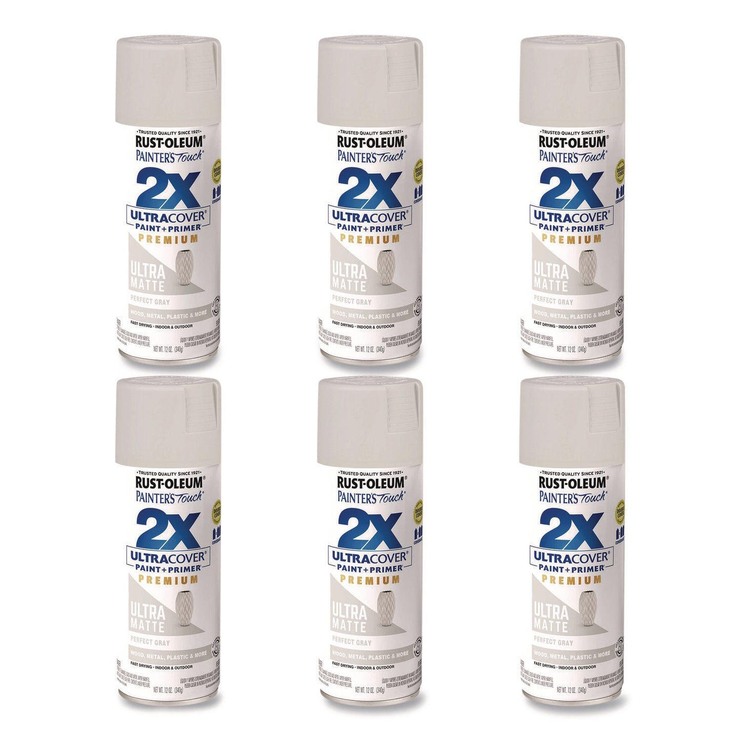 rust-oleum®-painters-touch-2x-ultra-cover-spray-paint-ultra-matte-gray-12-oz-aerosol-can-6-carton-rst331184_1