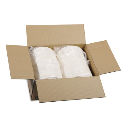 Pactiv Evergreen EarthChoice Fiber-Blend Bagasse Dinnerware, Plate, 9" dia, White, 500/Carton (PCTYMC50009BB)