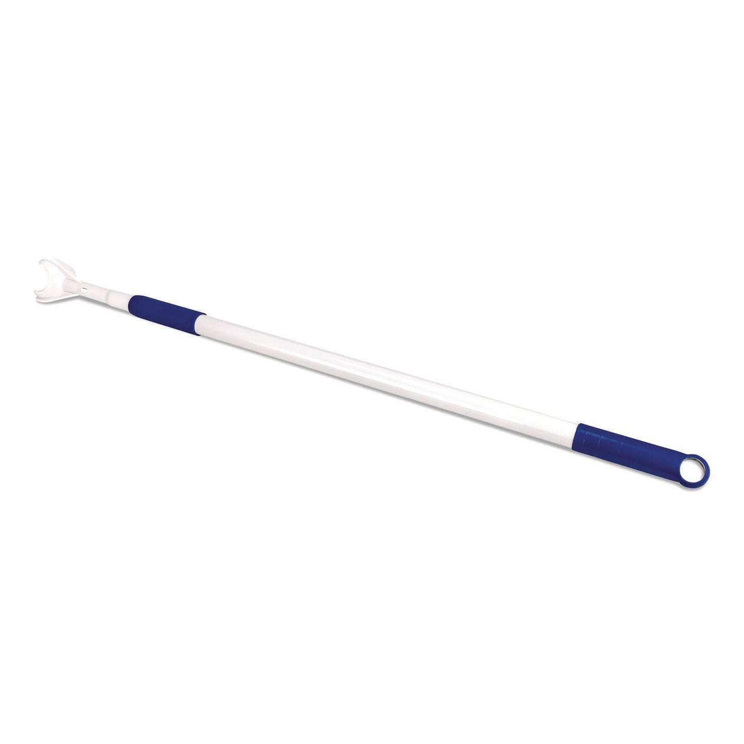 HOSPECO® Sphergo Telescoping Pole, 38" to 62", White/Blue (HOS2505SPHTPS2)