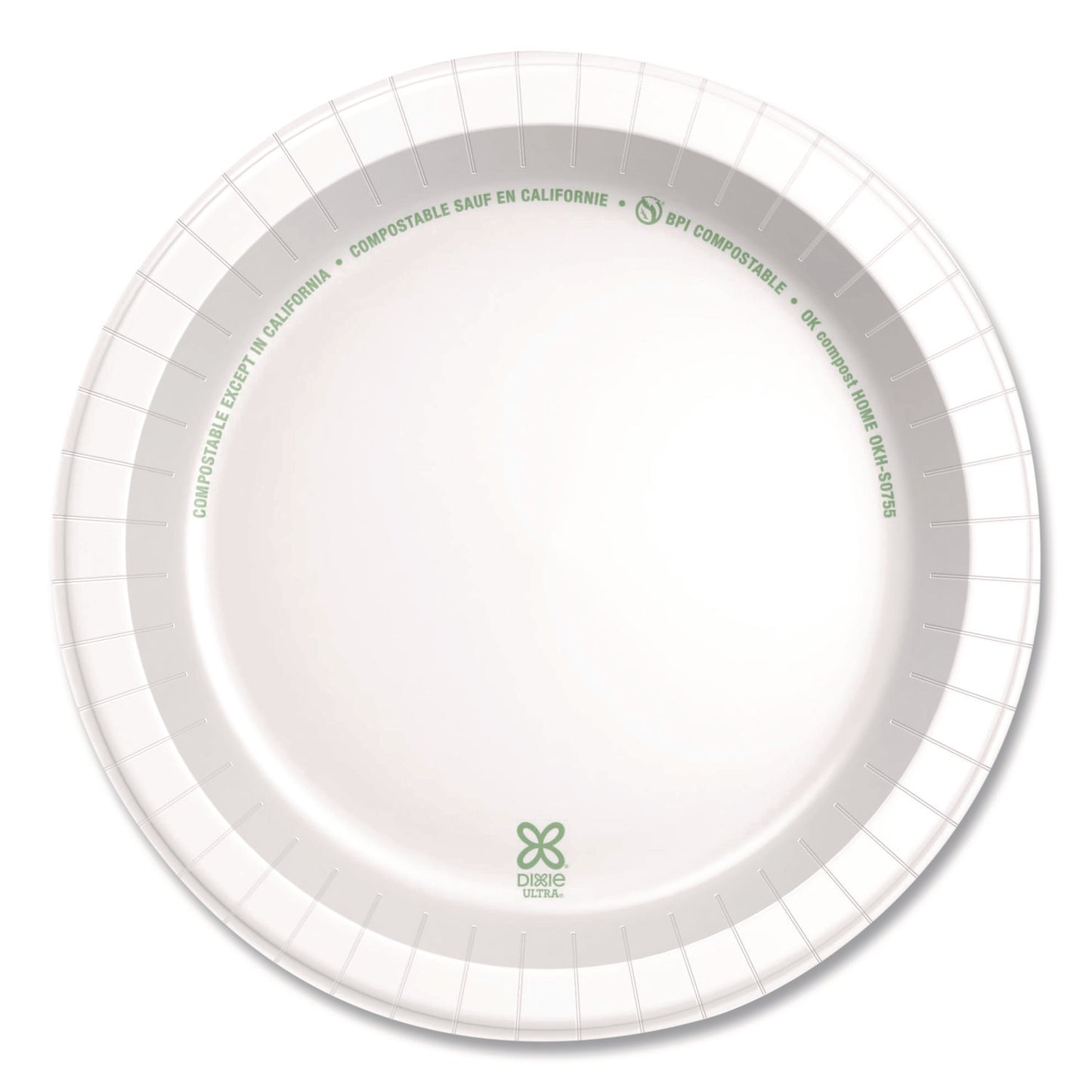 Dixie® Ultra® Heavy-Weight Paper Plates, 8.5" dia, 125/Pack, 4 Packs/Carton (DXESXP9W)