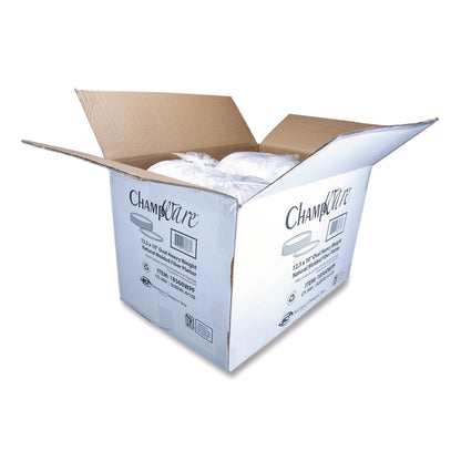 SCT® ChampWare Molded Fiber Tableware, Molded Fiber Platter, 12.5" dia, White, 125 Plates/Sleeve, 4 Sleeves/Carton (SCH18560WPF)