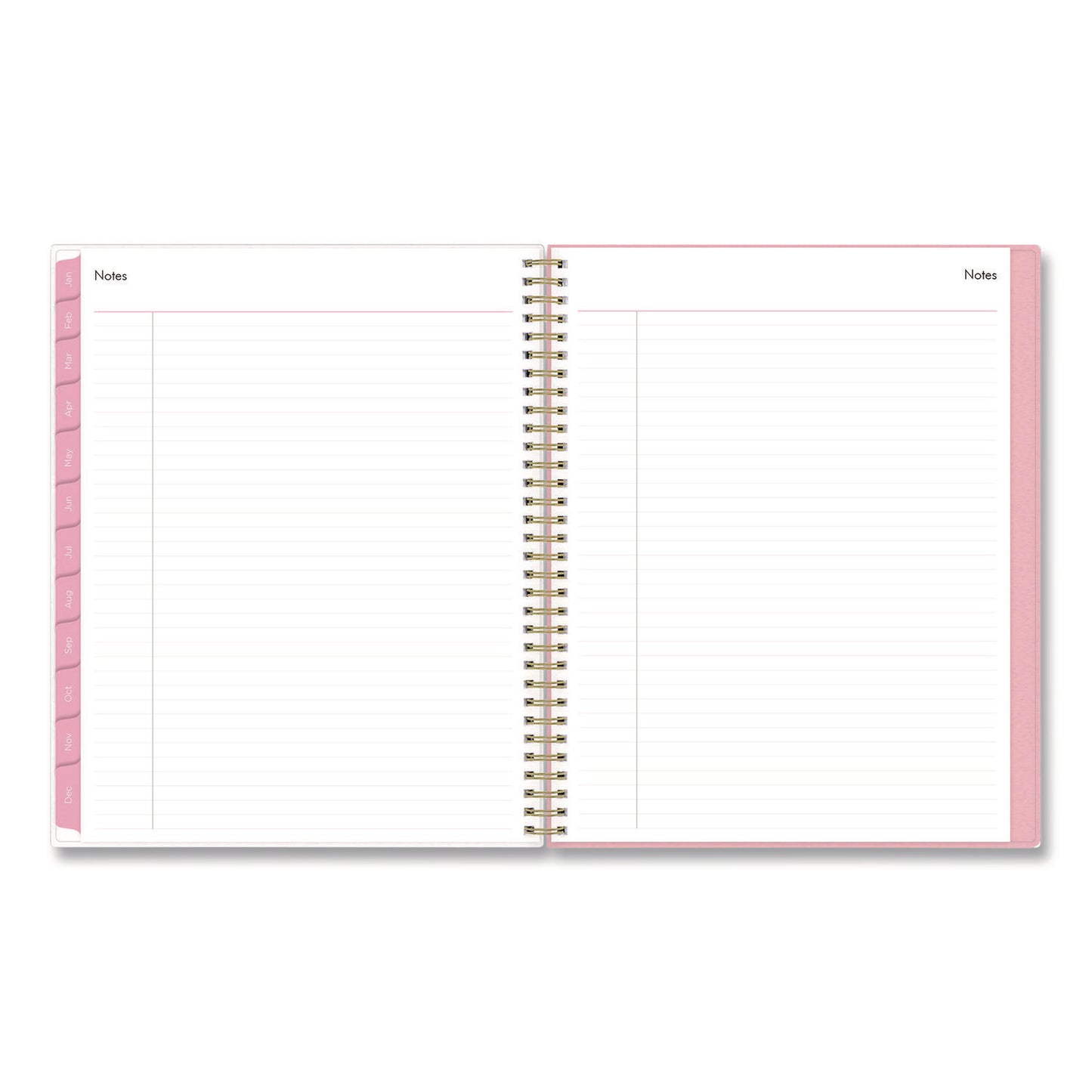 Blue Sky® Mimi Pink Weekly/Monthly Planner, Floral Artwork, 11 x 8.5, Pink/Blue/Rose Cover, 12-Month (Jan to Dec): 2026 (BLS137264)