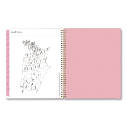 Blue Sky® Mimi Pink Weekly/Monthly Planner, Floral Artwork, 11 x 8.5, Pink/Blue/Rose Cover, 12-Month (Jan to Dec): 2026 (BLS137264)