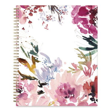 Blue Sky® Kelly Ventura Magenta Bloom Weekly/Monthly Planner, Floral Artwork, 11 x 8.5, Multicolor Cover, 12-Month (Jan to Dec): 2026 (BLS140945)