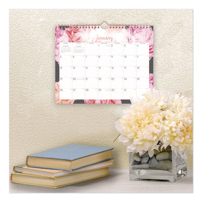 Blue Sky® Joselyn Monthly Wall Calendar, Floral Artwork, 11 x 8.75, White/Multicolor Sheets, 12-Month (Jan to Dec): 2026 (BLS147480)