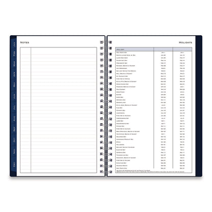 Blue Sky® Passages Weekly/Monthly Planner, 8 x 5, Navy Cover, 12-Month (Jan to Dec): 2026 (BLS148657)
