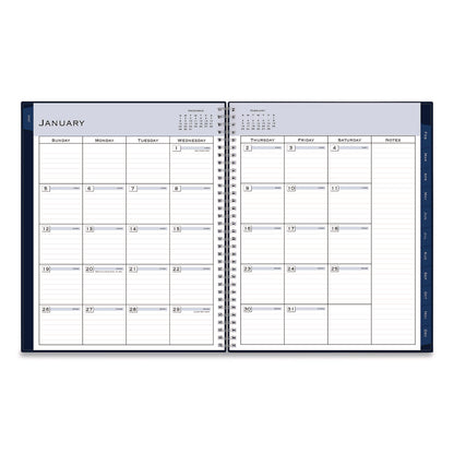 Blue Sky® Passages Weekly Appointment Book and Monthly Planner, 11 x 8.5, Navy Cover, 12-Month (Jan to Dec): 2026 (BLS148658)