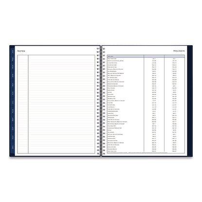 Blue Sky® Passages Weekly Appointment Book and Monthly Planner, 11 x 8.5, Navy Cover, 12-Month (Jan to Dec): 2026 (BLS148658)