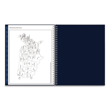 Blue Sky® Passages Weekly Appointment Book and Monthly Planner, 11 x 8.5, Navy Cover, 12-Month (Jan to Dec): 2026 (BLS148658)