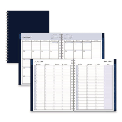 Blue Sky® Passages Weekly Appointment Book and Monthly Planner, 11 x 8.5, Navy Cover, 12-Month (Jan to Dec): 2026 (BLS148658)
