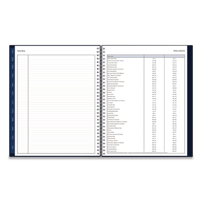 Blue Sky® Passages Weekly/Monthly Planner, 11 x 8.5, Navy Cover, 12-Month (Jan to Dec): 2026 (BLS148659)