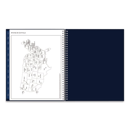 Blue Sky® Passages Weekly/Monthly Planner, 11 x 8.5, Navy Cover, 12-Month (Jan to Dec): 2026 (BLS148659)