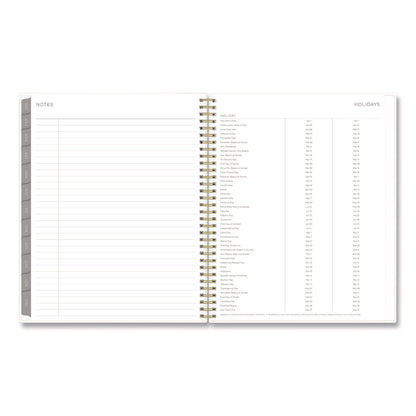 Blue Sky® Mimosa Weekly/Monthly Planner, 11 x 8.5, Floral Artwork, Yellow/Green/White Cover, 12-Month (Jan to Dec): 2026 (BLS149059)