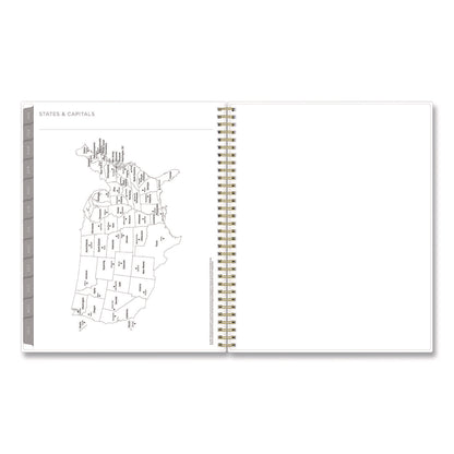 Blue Sky® Mimosa Weekly/Monthly Planner, 11 x 8.5, Floral Artwork, Yellow/Green/White Cover, 12-Month (Jan to Dec): 2026 (BLS149059)