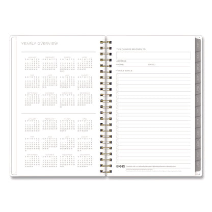 Blue Sky® Mimosa Weekly/Monthly Planner, 8 x 5, Lemon Artwork, Yellow/Green/White Cover, 12-Month (Jan to Dec): 2026 (BLS149061)