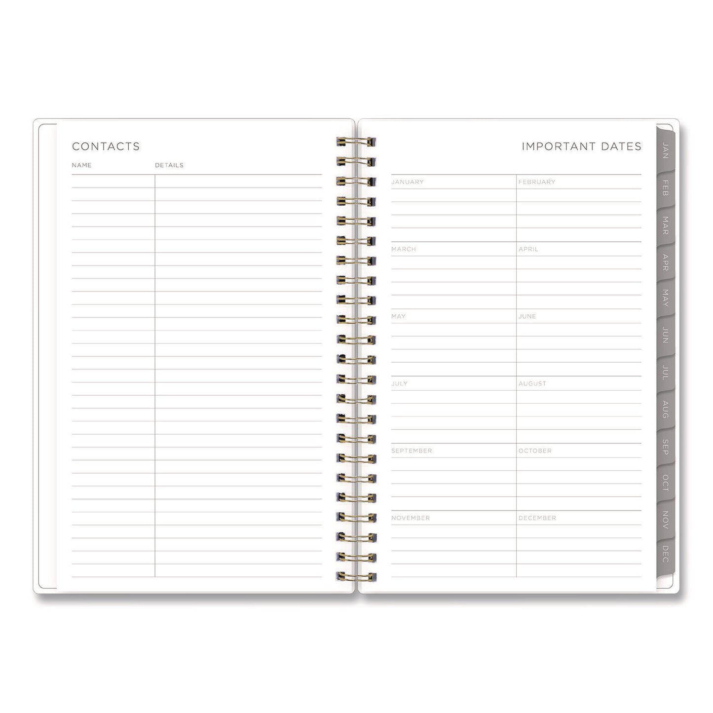 Blue Sky® Mimosa Weekly/Monthly Planner, 8 x 5, Lemon Artwork, Yellow/Green/White Cover, 12-Month (Jan to Dec): 2026 (BLS149061)