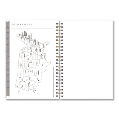 Blue Sky® Mimosa Weekly/Monthly Planner, 8 x 5, Lemon Artwork, Yellow/Green/White Cover, 12-Month (Jan to Dec): 2026 (BLS149061)