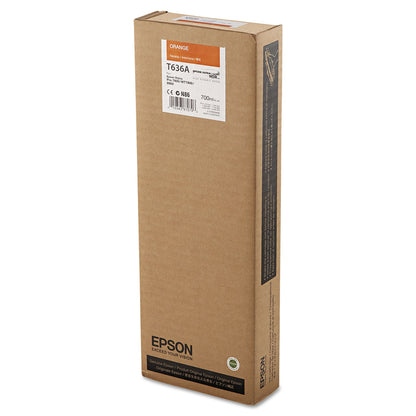 Epson® T636A00 UltraChrome HDR Ink, Orange (EPST636A00)