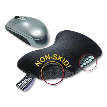 IMAK® Ergo Nonskid Mouse Wrist Cushion, 7 x 5.3, Black (IMAA10174)