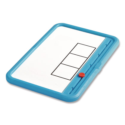 Learning Resources® ELKONIN Box Magnetic Dry Erase Board Set, 11.4 x 5, White Surface, 8 Boards (HDM94476)