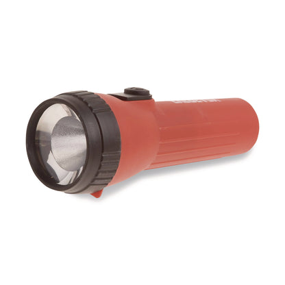 Eveready® Industrial General Purpose LED Flashlight, 2 D Batteries (Sold Separately), Red (EVEL25IN)