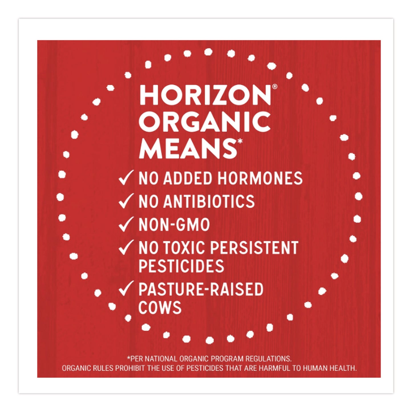 Horizon Organic Low Fat Milk, 1% Plain, 8 oz, 18/Carton (HZD061223)