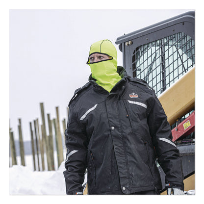 ergodyne® N-Ferno 6821 Fleece Balaclava Face Mask, One Size Fits Most, Lime (EGO16829)