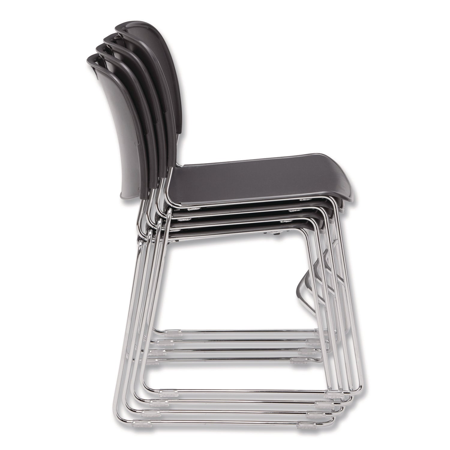 nps®-8500-series-ultra-compact-plastic-stack-chair-supports-up-to-500-lbs-17-seat-height-gray-seat-back-chrome-base-4-pack-nps85024_2