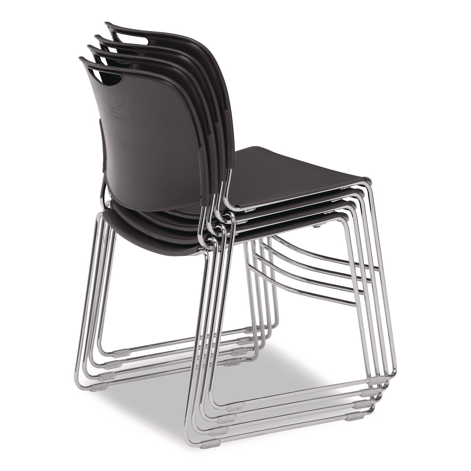 nps®-8500-series-ultra-compact-plastic-stack-chair-supports-up-to-500-lbs-17-seat-height-gray-seat-back-chrome-base-4-pack-nps85024_3