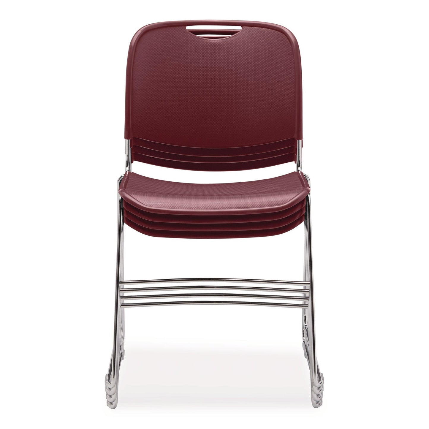 nps®-8500-series-ultra-compact-plastic-stack-chair-supports-500-lbs-17-seat-height-burgundy-seat-back-chrome-base-4-pack-nps85084_2