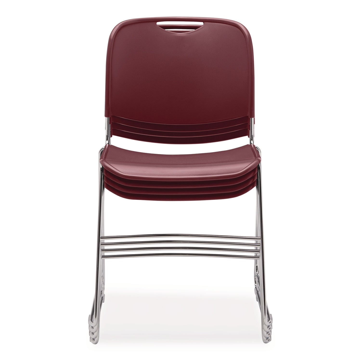 nps®-8500-series-ultra-compact-plastic-stack-chair-supports-500-lbs-17-seat-height-burgundy-seat-back-chrome-base-4-pack-nps85084_2