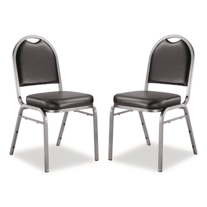 nps®-9200-series-premium-upholstered-stack-chair-vinyl-supports-up-to-500-lb-19-seat-height-black-seat-back-silver-base-2-pk-nps9210sv2_1